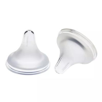 China 100% BPA Free Food Grade Silicone Wholesale BPA Free Nipples For Baby Age 4-12 Months Feeder Nipple Infant Feeding Bottle for sale