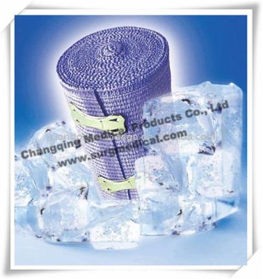 China Icewarp Cold Elastic Blue Medical Bandage For Emergency / First Aid Support for sale