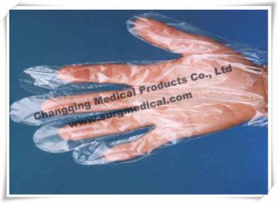 Chine Gants chirurgicaux médicaux de PE jetable du HDPE/LDPE transparents à vendre