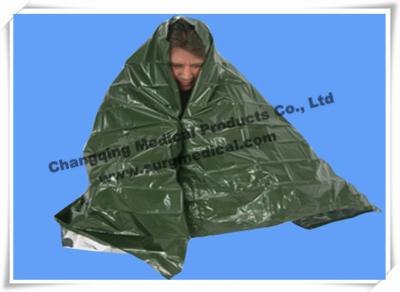 China First Aid Kits Rescue Emergency Survival Blanket Military Army Green For Soldier for sale