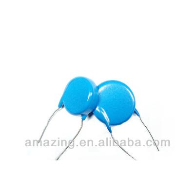 China Size Voltage 15KV 2200PF High Power Blue High Voltage High Frequency Variable Ceramic Capacitor 222M for sale