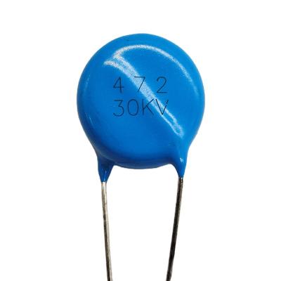 China Medical Equipment Power Supply Disc High Voltage Ceramic Capacitor 30KV 472M 4700PF For Medical Equipment Power Supply for sale