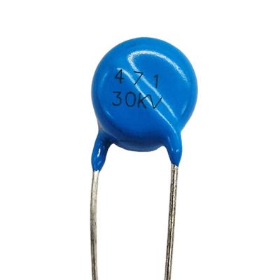 China High Voltage CO2 Lasers Disc Ceramic Capacitor 30KV 471K 470PF For CO2 Lasers X-Ray Machine for sale