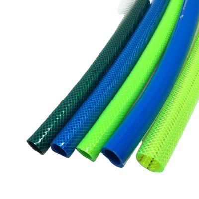 China Factory Supply Colorful Cheap Price PVC Garden Hose 4 Pcs Green Black Kits Set Paper Card Package for sale