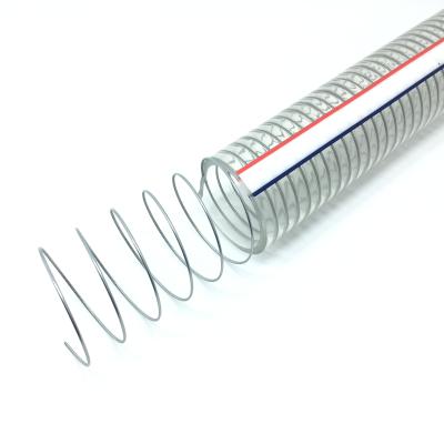 China Water/powder/granule suction & Discharge Best Selling Low Temperature Reinforced Steel Wire Hose Spring Hose for sale