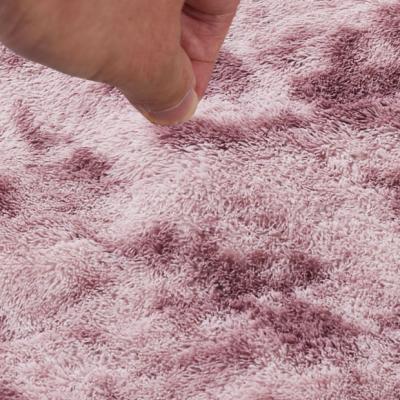 China Stain Resistant Modern Design Long Pile 3d Shaggy Rug for sale