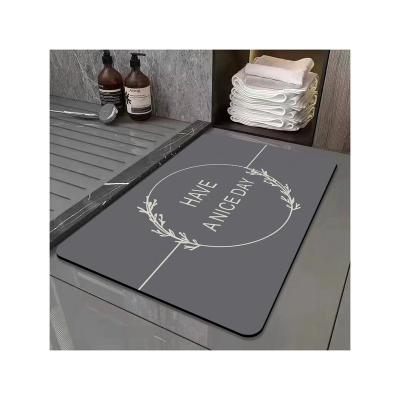 China Hot Selling Shaggy Thin Washable Polyester Bath Mat for sale