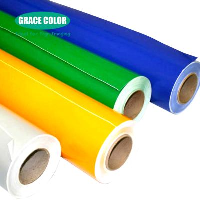 China Plastic Roll Wholesale Custom Self Adhesive Colored Cut Vinyl for sale