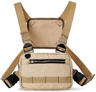 China Wholesale Custom Polyester Logo Chest Tactical Bag Women Chest Bag For Men for sale