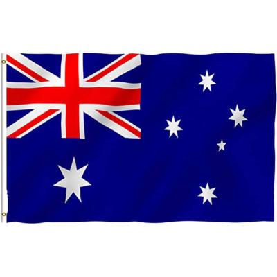 China Custom Australian Health Care Institutes National Flags Color Fade Proof Vivid Flag for sale