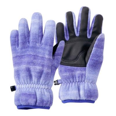 China Unisex Winter Fleece Glove Outdoor Warm Fleece Gloves With Touch Screen for sale