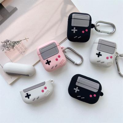 China Luxury Anti-drop Silicone Earphone Cover Case For Airpods Pro 3 2 1 Game Console Protective Earphone Case for sale