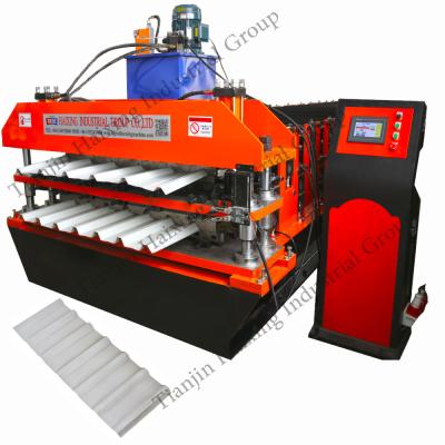 China building construction roof sheet roll forming machine ibr roof sheeting roll forming machine for sale