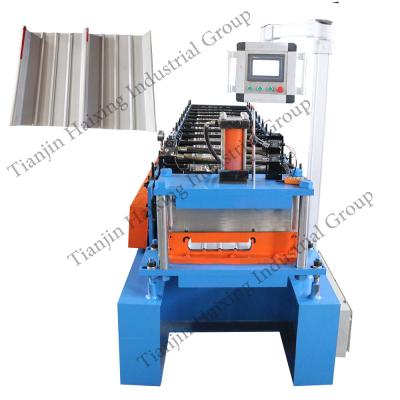 China Building Panel Metal Roof Sheet Forming Aluminum Tile Roof Making Seam Metal Standing Machine For Sale for sale