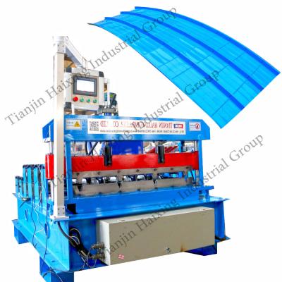 China Building material stores curve roof machine curv roof sheet machine roof bending machine for sale