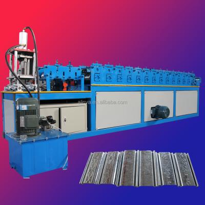 China Hydraulic Profile Door Station Color Steel Shutter Roll Forming Machine for sale