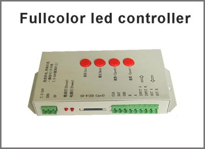 China 5V-24V Controlador LED de color completo T-1000S para LED de color completo Pixel de LED de color completo Franja de LED de color completo Iluminación LED en venta