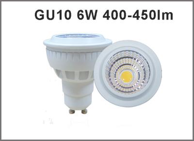 China Birne GU10 dimmable/nondimmable des Scheinwerfers GU10 450-450lm LED der hohen Qualität 6W AC85-265V LED zu verkaufen