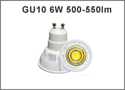 China populärer neuer hoher effeciency LED Scheinwerfer Birne GU10 6W 400-450lm führte Birnen CRI>80 CER ROHS zu verkaufen