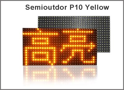 China P10 llevó el panel llevado hub12 amarillo del semioutdoor 16x32 del módulo - módulo llevado amarillo rosado blanco de la exhibición del bule verde rojo p10 en venta