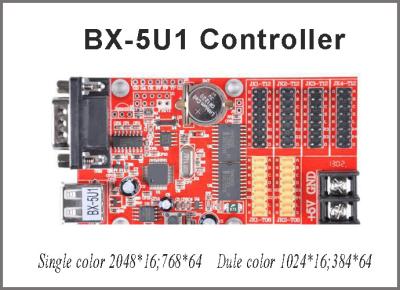 China LED-USB-Port führte Mitteilungszeichenbrett der Steuerkarte Onbon Pixel der Prüferkarte BX-5U1 32*1024 das einzelne Farbe geführte geführte im Freien zu verkaufen