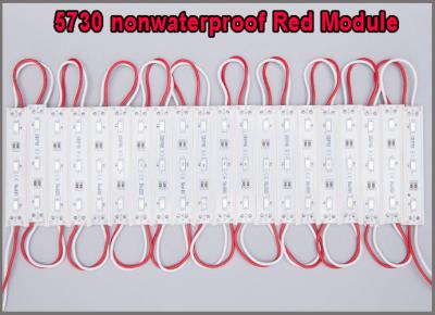 China Innen-IP20 LED Modul 20pcs/Lot DC12V 5730SMD 3Leds Modul-für Werbungs-Brettbeleuchtungskastenhintergrundbeleuchtung zu verkaufen