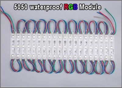 Chine Les 5050 moduels multicolores de haute qualité de module de RVB LED imperméabilisent l'éclairage lumineux de signe de publicité extérieure à vendre