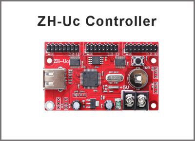 China ZH-Uc LED Control Card P10 LED Screen module led Controller USB port 512*48,768*32 pixels 3*hub12 port control system for sale