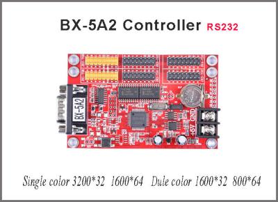 China Serielle Schnittstelle BX-5A2 führte LED-Anzeigenfachgrenzkarte Steuerkarte des Plattenprüfers P10 geführte zu verkaufen