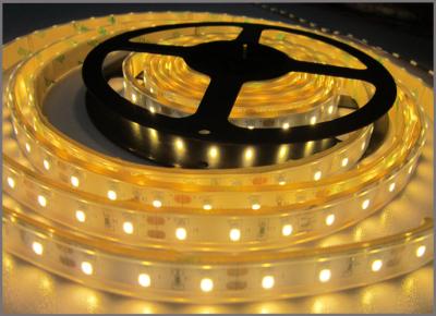 Chine la bande 3528 a mené les lumières flexibles imperméables légères de 12VDC IP65 LED pour la couleur extérieure de jaune de décoration à vendre