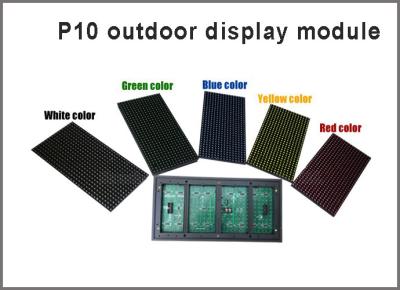 China Geführtes geführtes Anzeigenmodul im Freien im Freien 320*160mm p10 des Moduls p10 führte rotes grün-blaues gelbes Weiß des Moduls zu verkaufen