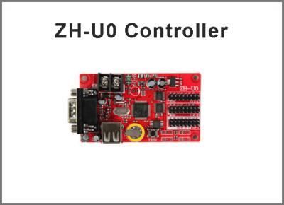 China 5V ZH-U0 Display Controller RS232+USB Port Led Display Module Programmable Control Cards for sale