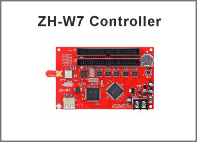 Chine Carte de commande LED ZH-W7 WIFI 2048 * 256 pixels Système de commande LED asynchrone pour écran LED unique, double, plein couleur à vendre