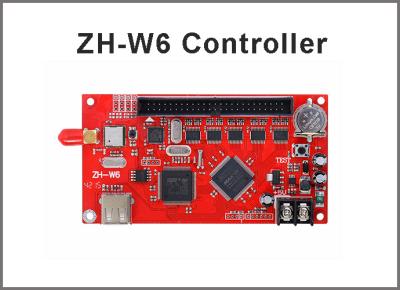 China Wifi Led Control Card ZH-W6  LED P10 Module Wifi Wireless Card, U Disk Drive Board Controllers for sale