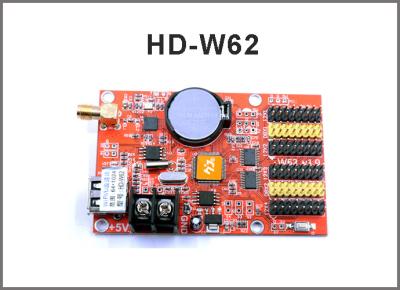 China HD-W40 HD-W62 USB+Wifi P10 LED-Modulsteuerungskarte, Single&Dual Color Led-Steuerungssystem zu verkaufen