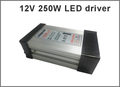 Chine conducteurs antipluies de l'alimentation d'énergie de commutation de 12V 250W LED pour les modules menés extérieurs à vendre