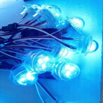 China 26mm RGB Led Point PIXEL Light 1903IC Fullcolor  Pixel Lights For Building Decoration 20pcs/String for sale