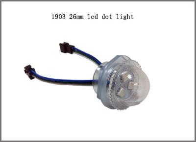 China 26mm führten helles 1903IC WS2811 programmierbares rgb LED Pixellicht des Punktes für das Beleuchten von Buchstaben zu verkaufen