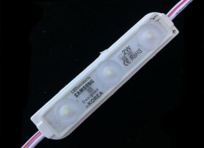 China AC 110V/220V led smd 2835 3 LED 2W Super Bright Injection LED Module for decoration lights for bar, pub, club, disco for sale