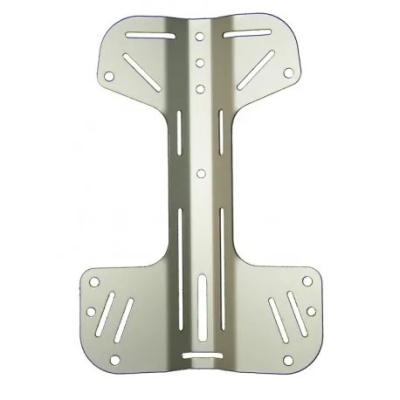 中国 Metal Aluminum Alloy Scuba Diving Back Plate Custom Stamping Process Precision 販売のため