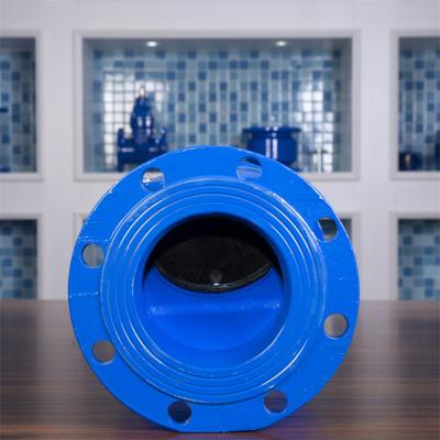 China GGG50 GGG40 Rubber Flap Check Valve PN10 DN600 QT450 Swing Type Non Return Valve for sale