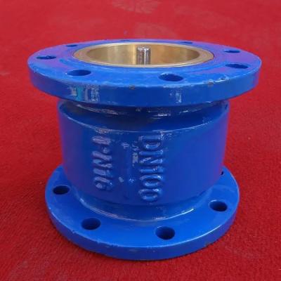 China Hc42x Nodular Cast Iron Check Valve GGG50 QT450 Silent Sewage Check Valve for sale