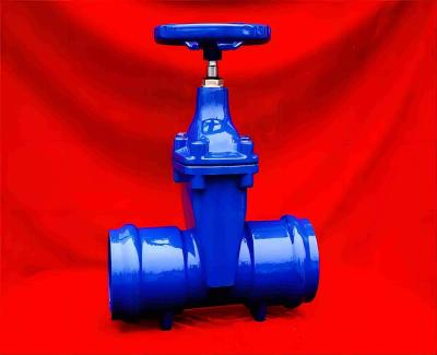 中国 Rubber Sealed Ductile Iron Gate Valve Accept Customization Abrasion Proof 販売のため