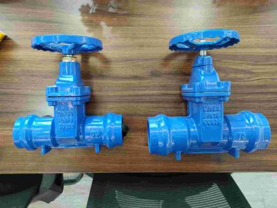 中国 Manual Flange Ends Connection Ductile Iron Gate Valve DN50-DN300 non rusting 販売のため