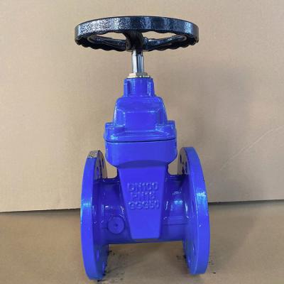 Chine Ggg50 Dn100 Ductile Iron Din F4 Resilient Seated Gate Valve Non Rusting à vendre