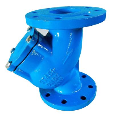 중국 ANSI125 / ANSI 150 Flange End Ductile Iron Y Strainer 판매용