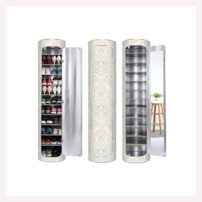 China (Other) Modern Adjustable Shoe Storage Racks Sturdy Metal Cabinet For Home for sale