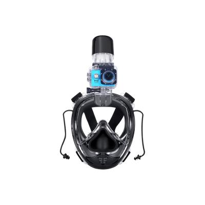 China 2020 New Product Ideas Flat Lens Swimming Gasket H2o Ninja Snorkel Mask for sale