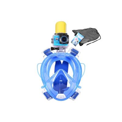 China Safety RKD One Piece Full Face Snorkel One Piece Mask, Full Mask Goggles For Diving Equipment Wholesale for sale