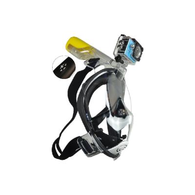 China Optional Colors One Piece Vanish Pro Diving Equipment Scuba Regulator Snorkel Mask With Camera Mount for sale